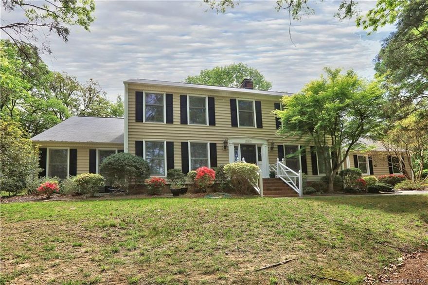 Two Masters 1 Main & 1 Up. Main floor offers LARGE Kitchen w/ island range  Breakfast Area and Master lead to a Huge Deck over looking a Beautiful Private Back Yard.  Formals, Living Room, Dining Room, but also has an office on the Main. Two fire places. Storage!!! Convenient to Hwy 49  I-85 Nestled Away Close to shopping, Restaurants, Hospital. Seller is offering allowances of 5000.00 for bathrooms and 5000.00 kitchen  fixtures, etc if you care to change. OR closing cost with acceptable offer.