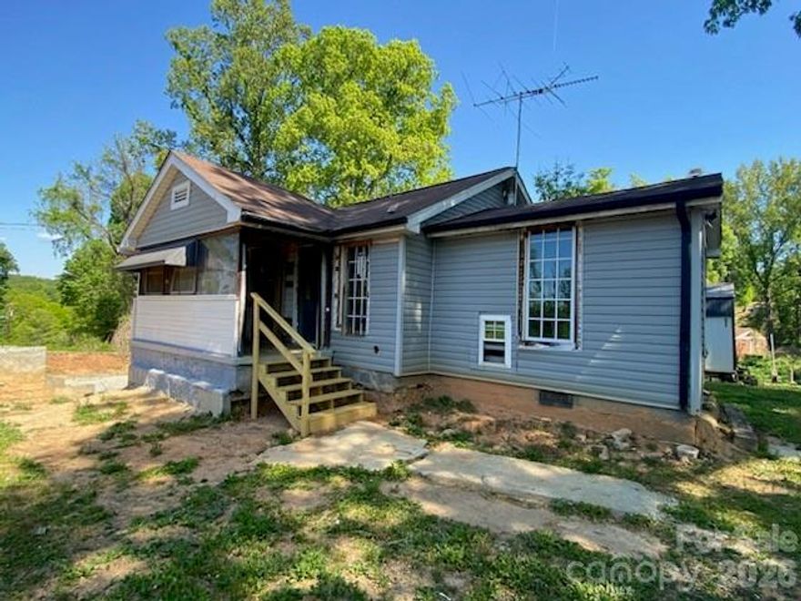 Ready to take on a full renovation project? This 2 bedroom, 1 bath home is ready for someone to bring it back to life. Detached storage shed included.
Please note listing agent cannot represent buyers. Please reach out to any agent of your choice for questions or to schedule a showing. Listing agent and seller are only available Monday-Friday 8:30 am-5:30 pm. Property needs a lot of repairs, please use caution when viewing.
Deferred maintenance/plumbing/electrical issues. Heat pump inoperable, no AC, structural/foundation issues. Exposed exterior plumbing. Active termites. Utilities are not on and cannot be cut on due to plumbing/electrical. No septic permit on file. Fence may encroach; no survey on file. Bedrooms have no closets.