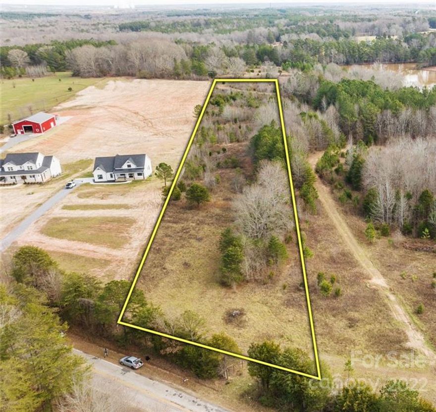 Looking for a great lot to build your dream home? This spacious 5.127+/- acres lot in York is the perfect location. This lot is right by highway 49 which provides you the perfect access to Charlotte, Lake Wylie, and downtown York. The lot has also been perc tested and permitted for a 5 bedroom home by the South Carolina Department of Health and Environmental Control (DHEC) and has been partially cleared. Livestock and farming are allowed. No modular or mobile homes allowed on the lot.