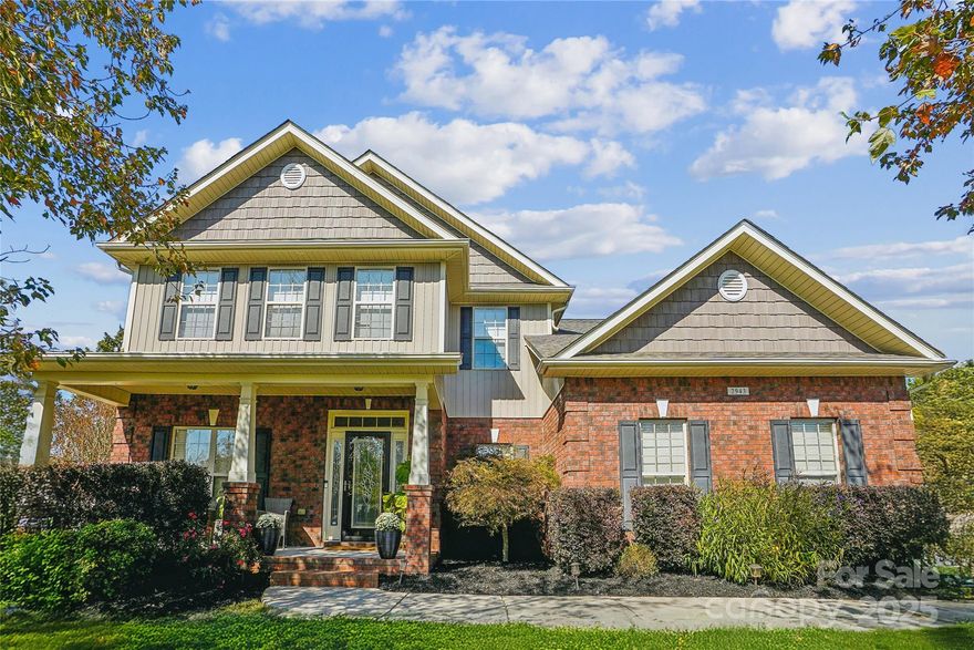 FANTASTIC NEW PRICE! Gorgeous updates. Five bedrooms, four and a half baths! Primary on the main, plus two other BR have ensuite baths. From the minute you walk in, generous room proportions and open floorplan give you a sense of space and relaxation. The huge kitchen has three ovens and a walk in pantry. Gas fireplace and a feature wall in the great room give you two focal points.  The primary suite is unbelievably large with custom closet system and a huge walk in shower for two. Upstairs there are four more bedrooms, a large bonus room and three more full baths. All secondary bedrooms are primary sized. Outside entertaining is a breeze with the screened in porch and expansive 500 sq ft+ composite deck. The newly fenced in yard give lots of privacy.  Just a few features: new roof last year, gutter guards, new flooring upstairs, freshly updated upstairs bath, fiber cable available for work from home or gaming. No "Honey-Do" list here! Only home in Rock Hill 4000+ sq ft under $800k!