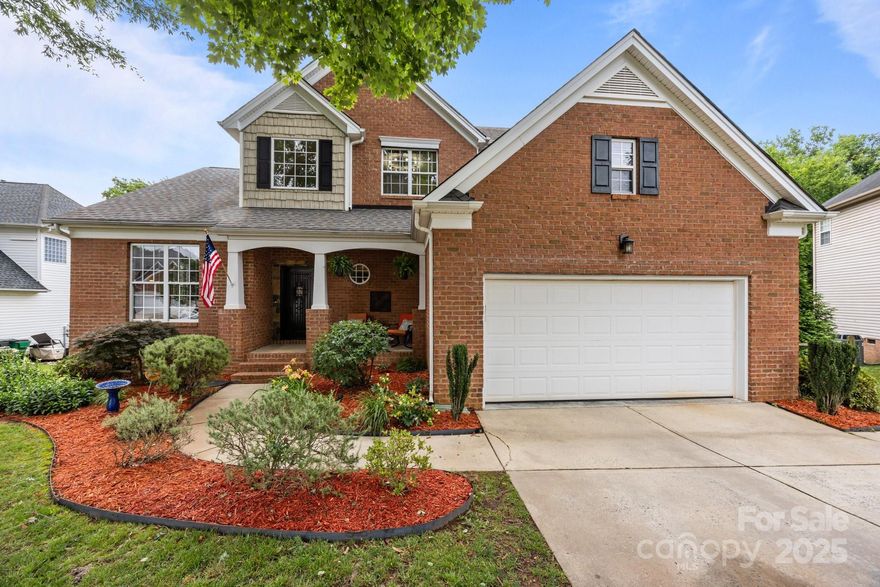 Welcome to 10919 Valley Spring Drive – where craftsmanship meets comfort! This stunning Charlotte home is a showcase of beautiful custom stonework & intricate tilework throughout. From the statement great room wall & decorative tile work, even in the laundry room!, to the luxurious bathrooms and chef-worthy kitchen backsplash, every detail has been thoughtfully designed for both beauty and durability. Travertine everywhere!
Step outside to your backyard oasis – fully fenced, lushly landscaped, and built for entertaining. Did we mention the hot tub?!? Enjoy evenings by the firepit, weekends grilling on the patio, or relaxing under the pergola surrounded by nature. There’s space to garden, play, or simply unwind. Inside and out, this home blends elegance with warmth, offering a unique blend of texture, style, & comfort. Don’t miss your chance to own this one-of-a-kind gem in a great Charlotte location w/ Ballantyne schools! Close to everything & a cul-de-sac lot, over half an acre!