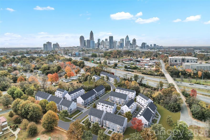 Just minutes from Camp North End and Optimist Hall, less than a mile from the AvidXchange music factory, and only 2 miles from BOA Stadium.  Check out your rooftop terrace. Ready for rooftop entertaining. Rear load, 2 car tandem garage. Inside, your kitchen is designed with beautiful quartz countertops, polished chrome hardware, two tone cabinets/Island and luxury vinyl plank flooring. Upstairs, each of the 3 bedrooms has it's own en-suite full bath making this home perfect for roommate or multi-generational living. Iron Creek is a brand new, luxury townhome community conveniently located in North End Charlotte. Stop by, take a tour of our model or call and ask about our UTour option.