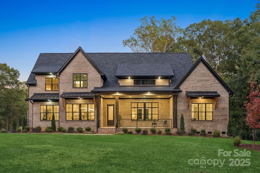 Welcome to modern luxury with this Custom Built, Brand New Home in the heart of Kannapolis! Sprawling ceilings and meticulous craftsmanship greet you as you step inside! An open floorplan unites the Great Room, Dining Area, & Gourmet Kitchen. The Kitchen features an oversized island, plethora of soft-close cabinets & drawers, culinary appliances, wet bar, premium lighting, walk-in pantry & much more! Retreat to the private, main-level Primary Bedroom featuring vaulted ceilings, spa-like Bathroom & large walk-in closet. On the Upper Level, you will find all other spacious Bedrooms, two Full Bathrooms, & Loft. Additional Bonus Room could also be used as a 5th Bedroom. Premium corner lot that is almost 1 whole acre! Large 3-Car side load garage perfect to park all of your vehicles in or for a workshop, gym, etc. Short drive away from Irish Creek Country Club and also the revitalized Downtown Kannapolis with its ballpark, breweries, boutiques, restaurants, & more!