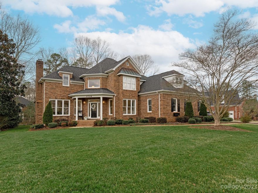 Welcome to this beautiful full brick home situated in popular Emerald Lake community that features an attractive golf course, adding a touch of leisure to the surroundings, providing an excellent backdrop for an active and peaceful lifestyle. Nestled on a quiet cul-de-sac, this home offers a perfect blend of serenity and accessibility.  Great floor plan includes a spacious primary bedroom on the main with a large walk in closet.  Upstairs includes 3 additional secondary rooms plus TWO bonus rooms!  Don't miss the abundance of storage, including a generously sized walk-in attic.  The extended garage, spanning 717 square feet, not only accommodates your vehicles but also offers additional space for storage or a workshop. Recent updates have enhanced the appeal of this home, featuring brand new carpeting and freshly painted interiors throughout. Enjoy the outdoors in the lovely screened porch overlooking a lush & private backyard. Make this inviting property your new home.  MOVE IN READY!