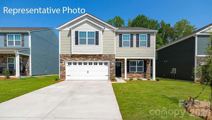 Come see 1331 Lily Drive located in Richburg, South Carolina!

Stanton is an exciting NEW community in Richburg, SC offering a blend of county living and urban convenience. With Luxury amenities, residents can enjoy a high standard of living while having a variety of floor plans to choose from, including single story options. Stanton’s proximity to 1-77 makes commuting to Rock Hill and Charlotte a breeze, allowing for easy access to city excitement while still enjoying the tranquility of suburban lifestyle. 

The Penwell is one of our two-story plans featured at Stanton in Richburg, SC. This gorgeous two-story home with impressive comfort, luxury, and style offers three bedrooms, two and a half bathrooms, and a two-car garage. Upon entering, you are greeted by a foyer that invites you directly into the center of the home. At its heart, you’ll find a spacious family room that blends with the kitchen, creating an expansive and airy feel. The kitchen is well equipped with a walk-in pantry, stainless steel appliances, and a breakfast bar, perfect for cooking and entertaining. A flex room on the first floor can be used as a home office or craft room. The primary suite features a walk-in closet and en-suite bathroom with dual vanities. The additional two bedrooms provide comfort and privacy and have access to a secondary bathroom. The loft offers a flexible space for a media room, playroom, or home gym. The laundry room completes the second floor. With its thoughtful design, spacious layout, and modern conveniences, the Penwell is the perfect new home for you at Stanton in Richburg, SC.

MOVE IN PACKAGE (REFRIGERATOR, WASHER-DRYER, AND BLINDS)