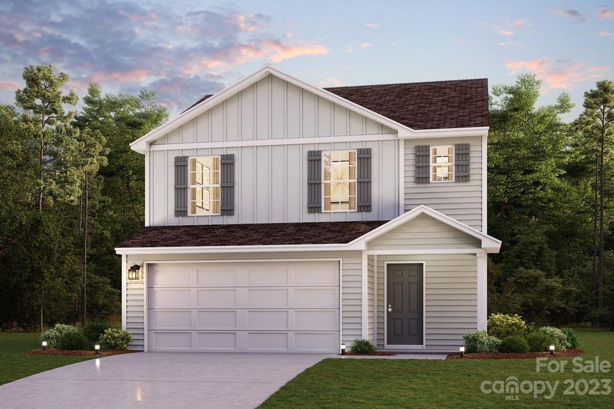 Prepare to be impressed by this BEAUTIFUL NEW 2-Story Home in the Spring Farms Community! The Auburn Plan boasts an open concept Kitchen, a Great room, and a charming dining area. The Kitchen has gorgeous cabinets, granite countertops, and Stainless-Steel Steel Appliances (including Range with Microwave and Dishwasher). The 1st floor also features a powder room. All bedrooms are upstairs in addition to a large loft. The primary suite has a private bath with dual vanity sinks. This plan also comes complete with a 2-car garage.