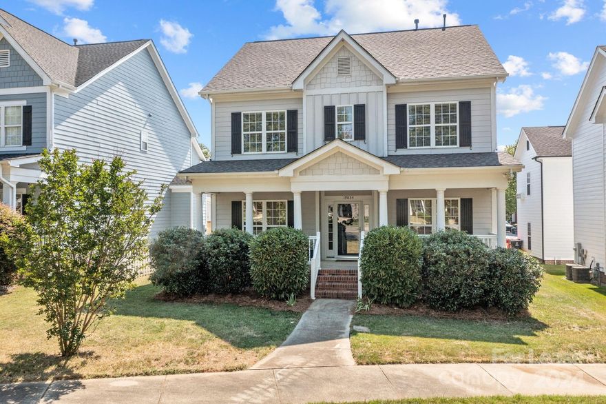 This lovely home features open floor plan, kitchen with granite and SS appliances, formal dining room and living room with fireplace.  Primary bedroom is large with huge walk-in closet, bath with dual sinks, garden tub and stall shower. Two car detached garage. Enjoy sitting on the rocking chair front porch or gilling on the private deck with family and friends. Washer and dryer included. Requirements - income 3x's the amount of the rent and credit score 630 or better.