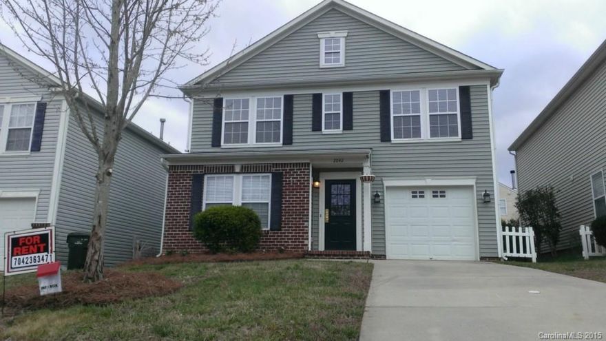 Spacious, open floor plan, kitchen, large walk-in pantry, dining room with access to the back yard. Family room with fireplace and powder room on main level. Upstairs you have the master with large walk-in closet and private bath, two more rooms and bath, and over-sized loft area. Conveniently located near Waxhaw downtown. Walmart, Lowes and Harris Teeters are all within 2.5 miles. 16 mins to 485