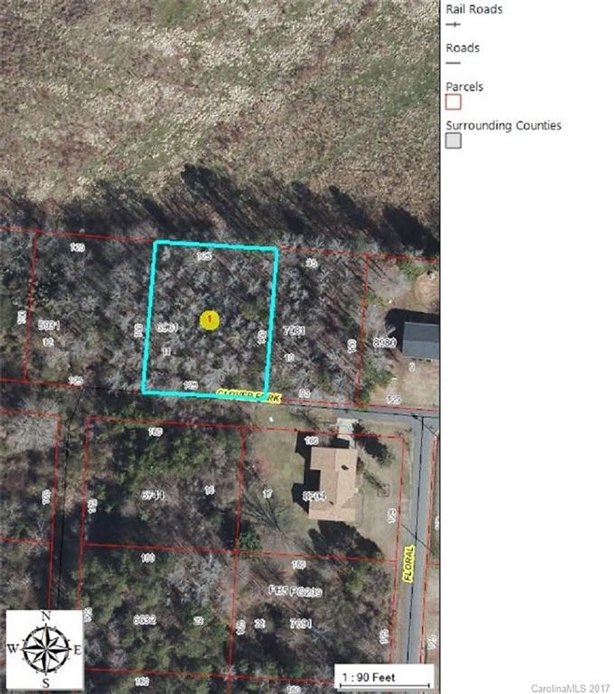 Nice wooded lot minutes from HWY 52