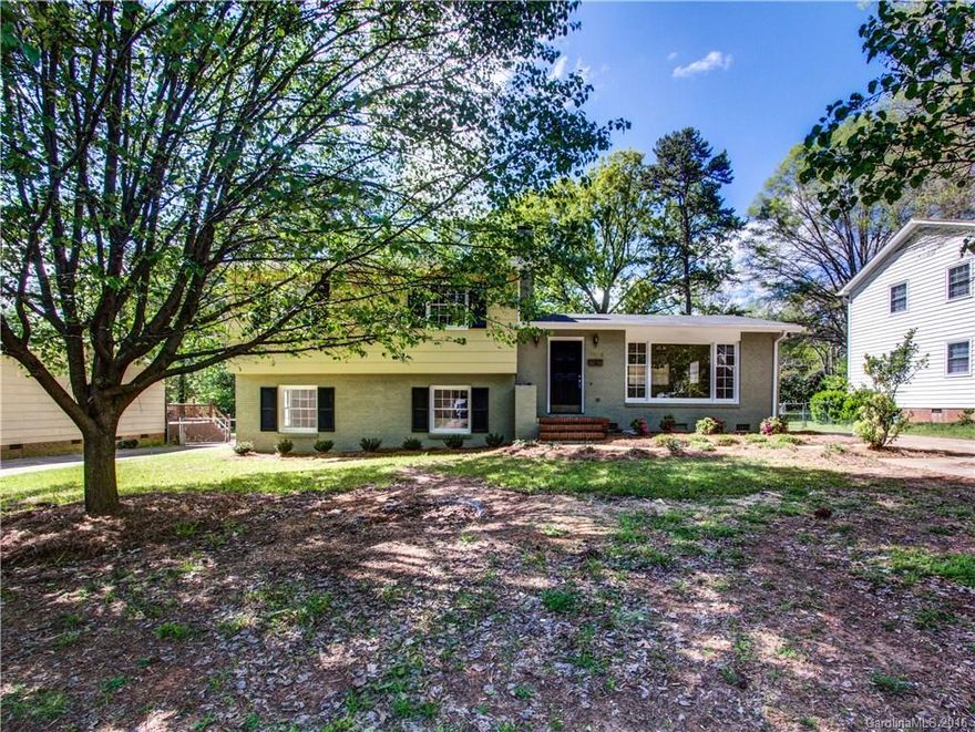 MOVE IN READY! Everything you need and beautifully done!  All new everything w/warranties of appliances to convey.  Neutral paint throughout. Beautiful hardwood floors on main/upper level. Large LR area open to breakfast/kitchen. Kitchen with Granite Counters, SS appliances. Door to new Deck.  Lower Level with Den area, new carpet, laundry and office.  Upstairs with bedrooms and full bathrooms. Fenced in flat yard. Gorgeous Bradford pear trees in front. Professionally landscaped.