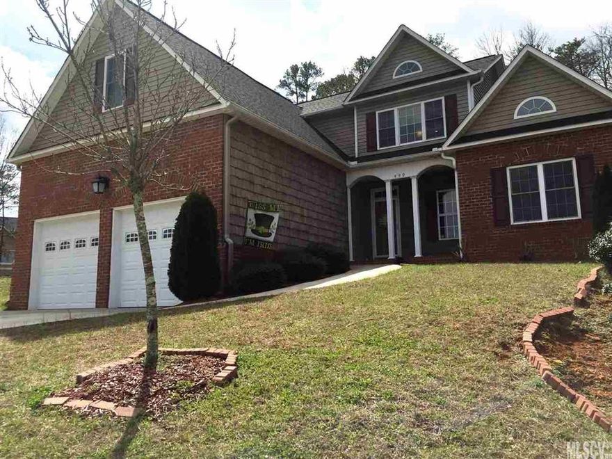 Seller has been transferred and must sell their dream home.  Their loss is your gain. Master Suite and 1 of 2 laundry rooms on Main Level.  Custom built 4bd/2.5ba with elegant finishes, in popular Bethlehem neighborhood boasts over 2500sqft, 2 laundry rooms, and a full unfinished basement.  This immaculate home features a formal dining room as well as a dine-in kitchen. Kitchen comes equipped with SS appliances, granite counter tops, an island, and plenty of storage. Cathedral ceiling, columns, and a beautiful staircase in the foyer welcome you into this magnificent home. Master suite with large bath includes, jetted tub, tiled shower, plenty of counter space, dbl basins, and walk-in closet. Bonus room over the garage offers room for a second living room, kids play room, or workout area. And the possibilities are endless in the full unfinished basement. Large attic with floored storage. Private rear patio great for quite evenings with the family or entertaining guests.