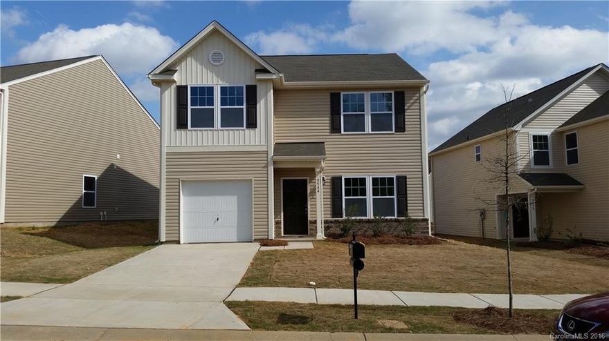 BRAND SPANKING NEW HOUSE FOR RENT. Unpack and move in. Blinds and refrigerator will be installed after lease is signed