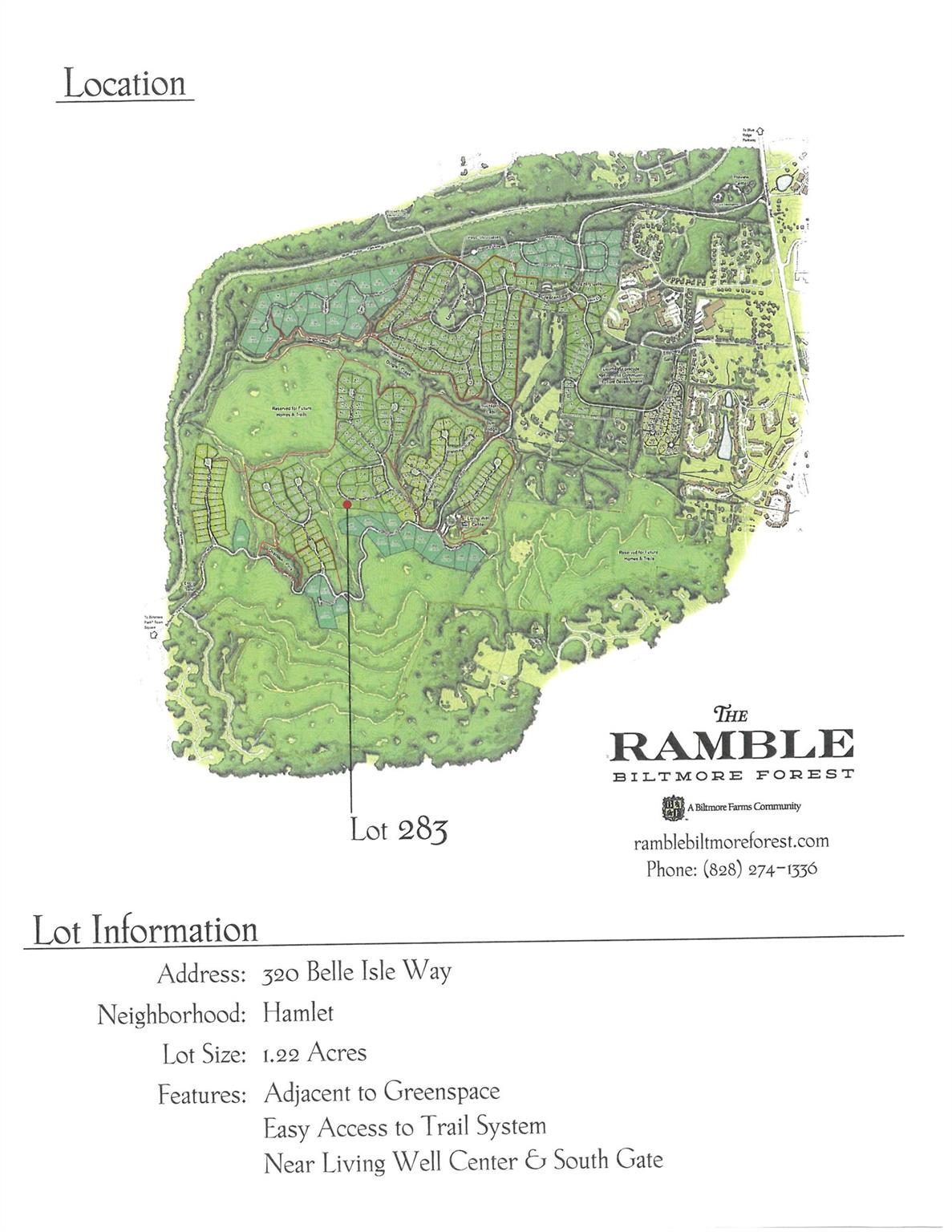 Ramble Biltmore Forest - Land