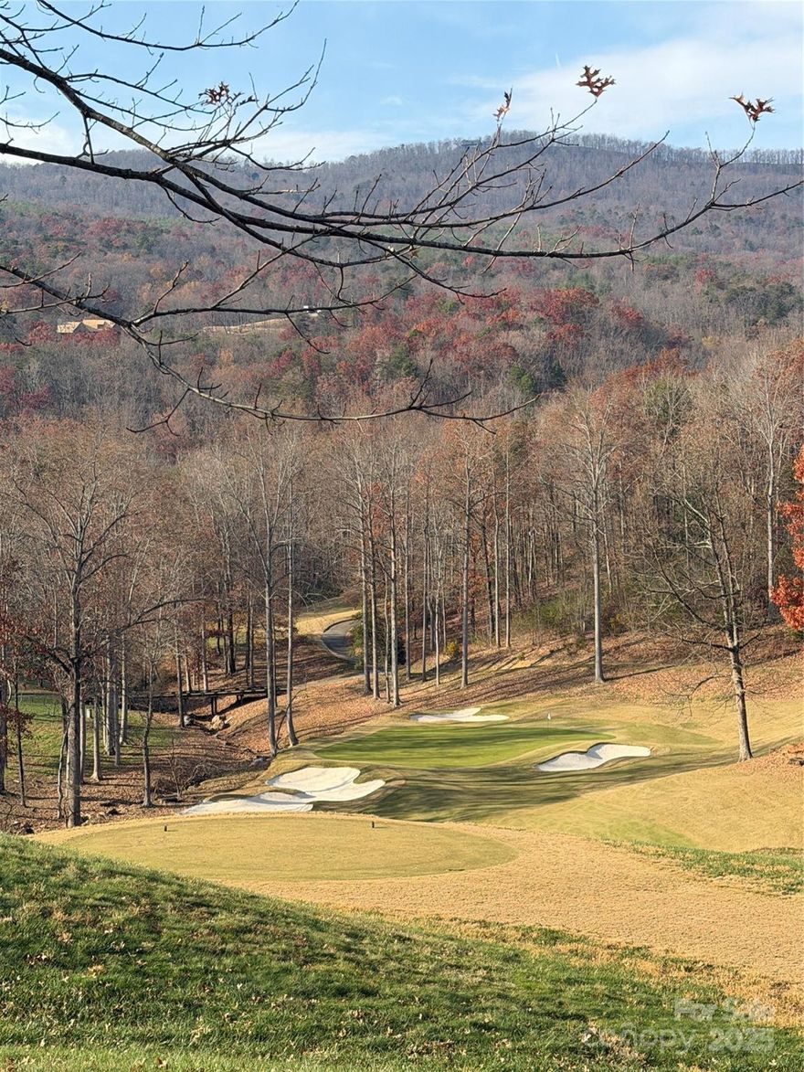 Beautiful lot overlooking the 16th hole of a Tom Fazio designed championship golf course. Located in the Brights Creek Golf & Equestrian community, this lot boasts long range views of Deep Gap and the Blue Ridge Mountains. Closer in, you see the pastoral setting of Fazio's course design as it meanders through the valley just below this perfect build lot. With a gentle slope from front to back, the only limit is your architects design skill! Amenities include a workout facility, outdoor pool, bowling alley, trails for horses and hiking. Finish your day with a drink and dinner at the tavern. Everything you could need for a relaxing lifestyle awaits in Brights Creek! Call me today for information or a tour!