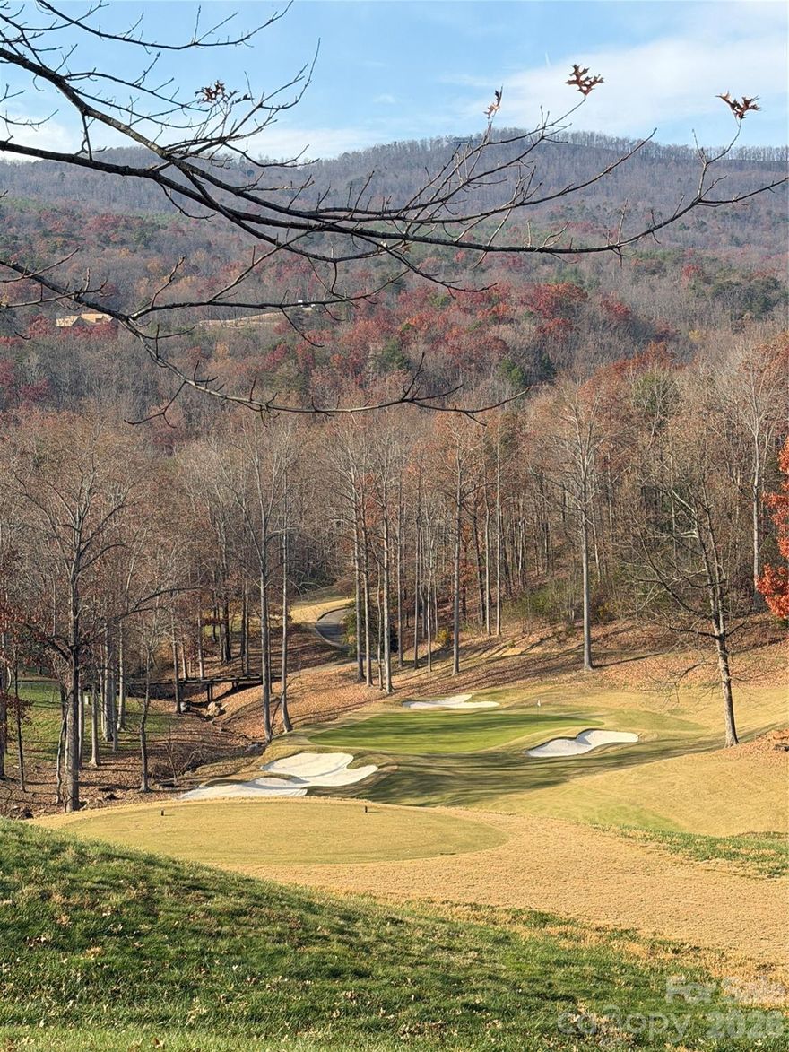 Beautiful lot overlooking the 16th hole of a Tom Fazio designed championship golf course. Located in the Brights Creek Golf & Equestrian community, this lot boasts long range views of Deep Gap and the Blue Ridge Mountains. Closer in, you see the pastoral setting of Fazio's course design as it meanders through the valley just below this perfect build lot. With a gentle slope from front to back, the only limit is your architects design skill! Amenities include a workout facility, outdoor pool, bowling alley, trails for horses and hiking. Finish your day with a drink and dinner at the tavern. Everything you could need for a relaxing lifestyle awaits in Brights Creek! Call me today for information or a tour!