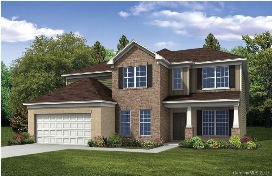 Brand new community with Great Grand opening incentives.   This beautiful home features a 1st floor owner's suite with upgraded bath, extended gathering room with fireplace, gourmet kitchen, open loft area, an additional full jack jill bath,  a private rear yard, and much more.  Ready NOW for an immediate closing and move in!