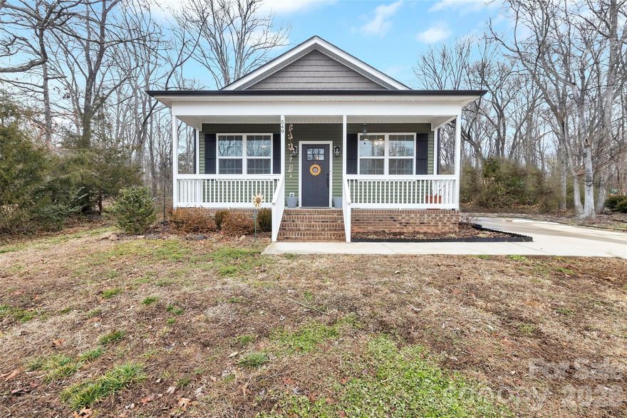 Like-new construction with timeless Craftsman charm and modern conveniences, this beautifully maintained home welcomes you with a classic rocking chair front porch and sits on a generous .39-acre lot complete with an oversized storage shed. Inside, enjoy an airy open floor plan with 9-foot ceilings throughout, stylish Craftsman trim and doors, and thoughtfully selected black hardware and fixtures for a clean, contemporary look.

The kitchen is the heart of the home, featuring quartz countertops, tiled backsplash, stainless steel appliances, abundant white cabinetry, and counter-height seating that flows seamlessly into the casual dining area and living space—perfect for everyday living and entertaining. The primary suite offers comfort and style with an upgraded bath and ceiling fan, while two additional bedrooms share a beautifully updated secondary bath. A dedicated laundry/mudroom with side service entrance and extra closet space adds everyday functionality.

Outside, the spacious lot provides room to relax, garden, or expand, all while enjoying the convenience of nearby amenities. Ideally located minutes from I-77, this home offers easy access to Charlotte, Lake Wylie, and surrounding areas. You’ll also love being close to historic downtown Rock Hill, known for its local shops, bakeries, breweries, dining, and year-round community events, as well as parks, trails, Winthrop University, and top local conveniences.

A rare combination of nearly new construction, space, style, location and at an amazing offering price--this one checks all the boxes.