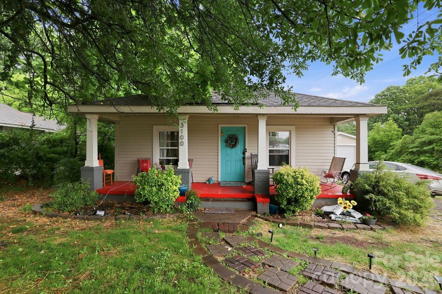 Beautifully updated home in the heart of rapidly growing Enderly Park! This charming 3-bedroom, 2-bath home blends classic character with modern updates and offers an unbeatable location just minutes from Uptown Charlotte, restaurants, breweries, greenways, and major interstates. Inside, you’ll find gorgeous hardwood floors, an open and inviting layout, updated bathrooms, and a stylish kitchen featuring granite countertops, stainless steel appliances, and modern fixtures. Spacious primary suite, abundant natural light, and thoughtful upgrades throughout including updated plumbing and electrical. Detached garage offers storage and a loft area.  Enjoy being just a short drive from Uptown Charlotte while still having the feel of a quiet neighborhood setting. Situated on a large lot with plenty of outdoor space for entertaining, gardening, or future possibilities. A perfect opportunity to own in one of Charlotte’s fastest-appreciating areas!