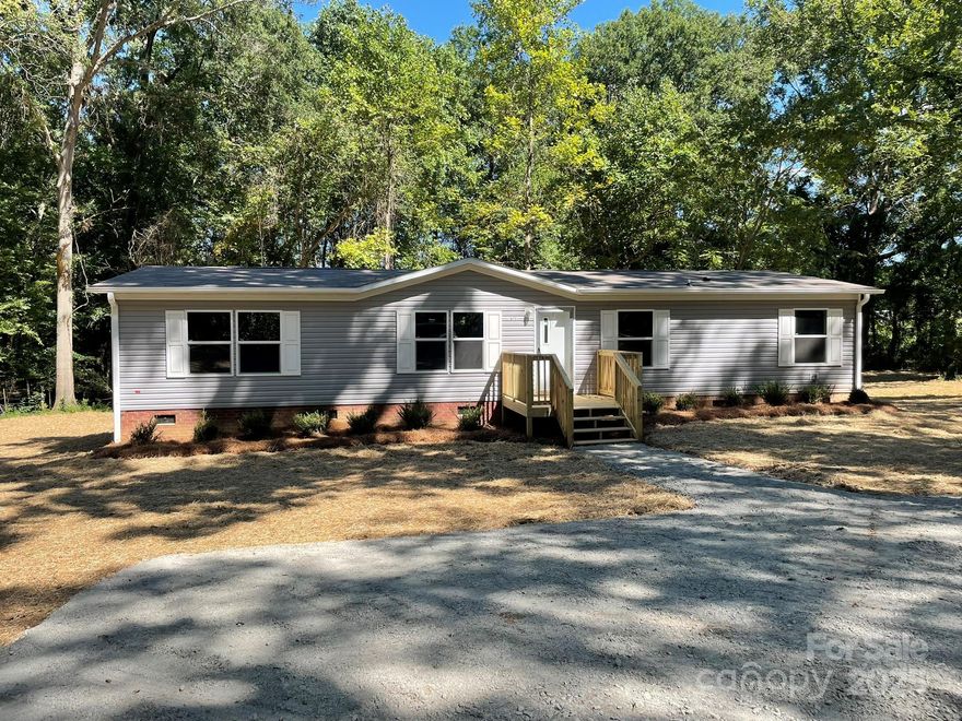 Put this new 2025 Clayton home under contract soon and you should be in by the holidays! 4 bedrooms, 2 full baths and about .77 acres on a cul de sac in the RH school district. About 15 minutes to both Rock Hill and York. Everything is brand new and move-in ready!! Transferable warranty. Schedule with ShowingTime.  Floorplan, survey and easement in additional docs.