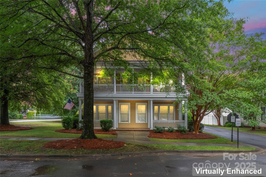 Welcome home to Baxter Village in Fort Mill SC. This lovely 2-story townhome features an open floor plan on the main level, complete with a large living room, dining area, and spacious kitchen equipped with stainless appliances. Walk out back to a private, fenced-in patio and yard space to enjoy the outdoors. The main level also has plenty of storage space. Walk upstairs to find 2 bedrooms, both with full baths. Out of the master bedroom, you will enjoy a porch lined with trees overlooking the neighborhood and a ceiling fan to keep you cool. It is a great place to sit peacefully and drink your coffee. The community offers walking trails, a swimming pool, and playgrounds. Come see this for yourself and make it yours.