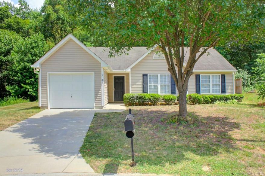 Attractive ranch located on prime cul-de-sac lot! Low maintenance vinyl exterior, great curb appeal, & one car garage. Completely remodeled inside! Brand new vinyl composite floors (25 year warranty), vaulted ceilings, fresh modern paint, two inch blinds, & light fixtures. The kitchen has been renovated with sleek painted cabinetry, tile backsplash, raised ceilings, & large pass thru window to GR. Luxurious MBR boasts trey ceilings, WIC, garden tub, shower stall, new tile floors & surround.