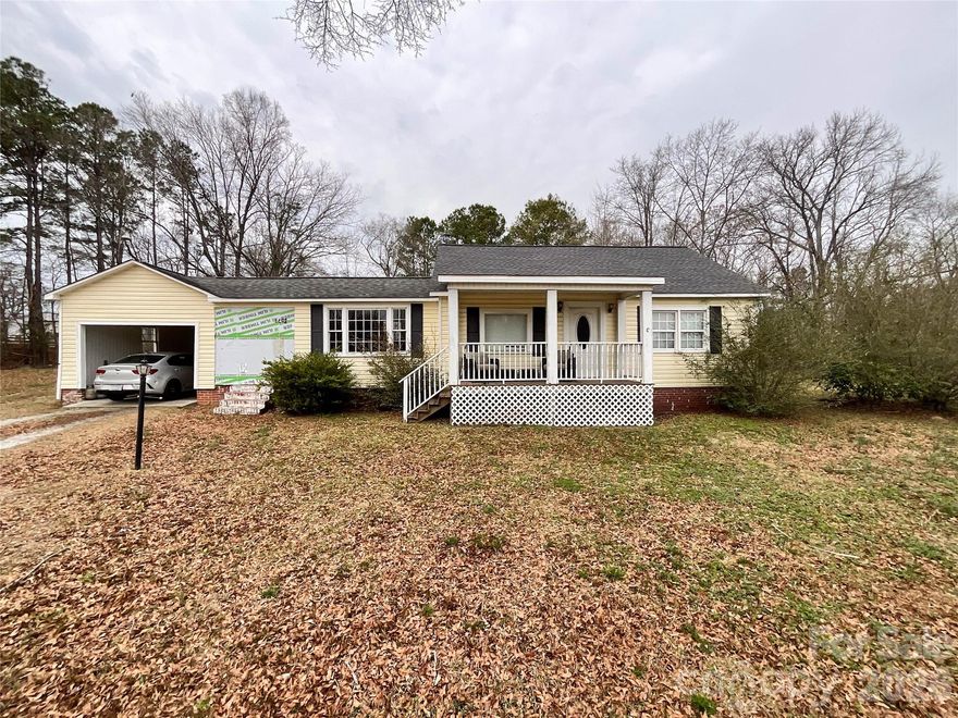 Welcome to your next great opportunity! Nestled on a generous .75-acre lot, this delightful 3-bedroom, 1-bathroom house is the perfect canvas for those looking to invest or create their dream home. Whether you’re an experienced investor or a first-time buyer with a vision, this property has the potential to be transformed into something truly special. This property is being sold as-is, giving you the freedom to bring your ideas to life without the pressures of renovations done by previous owners. With a little TLC, this home can shine! Convenience is key! This home is ideally located just moments away from shopping and restaurants. 
Carolina Motorsports park not to far from house!