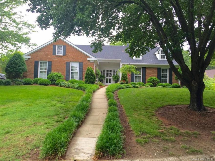 This is the one you've been waiting for!  Beautiful all brick Ballantyne home,minutes from 485, mall,restaurants, everything! Original owner. Meticulously maintained Ranch home with sought after split floor plan. Master with sitting area, vaulted ceilings. Many upgrades. Great room leads to 240 square foot four season room with separate heating and air, heated garage,in-ground irrigation system with drip system, fenced yard, tons of attic space, mature trees. A must see! This one won't last!