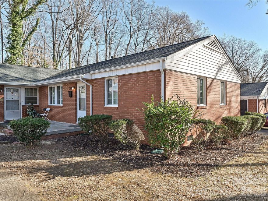 3108 Marlborough Woods offers inviting, affordable living in a quiet, tree-lined Charlotte neighborhood.

This updated brick duplex is priced at $165,000 and features new hardwood flooring, a refreshed kitchen with butcher-block countertops, and included appliances—fridge, range, and wall-mounted microwave. The remodeled bathroom has a clean, modern look. A simple, easy layout, private backyard, and a spacious front patio provide comfortable spaces for relaxing or gardening.

Conveniently located near a variety of different shopping and dining opportunities and just steps away from Camp Greene Park for peaceful walks and outdoor enjoyment. The surrounding Ashley Park area adds additional walkable streets and community amenities.

With quick access to I-85 and a short drive to Uptown, this home blends neighborhood charm with city convenience. Move-in ready and affordably priced, it’s a great opportunity in an established Charlotte community.