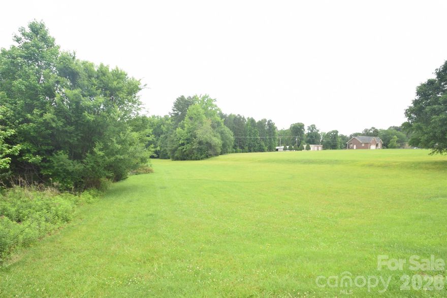 Great location on Thompson Rd. in Mint Hill.  Perfect to build your dream home.  Lot extends well into the woods, 623 feet on right side of lot, 285 feet road frontage.