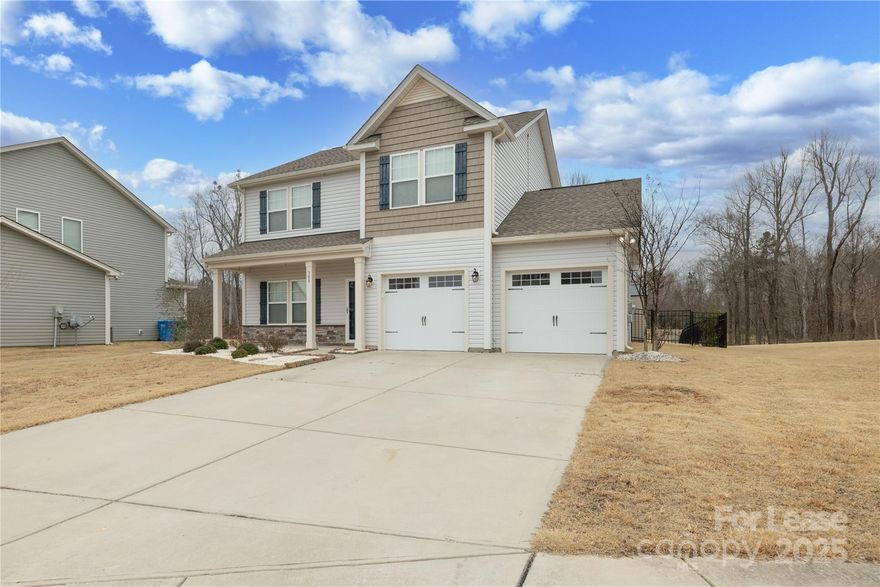 Beautiful well maintained home. This home is located on a cut-de-sac and offers 3 bedrooms with 2.5 bathrooms, plenty of counter space in the kitchen with stainless steel appliances and plenty of cabinet space, vinyl plank flooring downstairs carpeting up, fresh paint. Large Primary bedroom with walk in closet, trey ceiling with ceiling fan. Nice size fenced in back yard with plenty of space to roam, attached 2 car garage. Home is also equipped with solar panels, which could mean a savings on the electric bill.This is a beautiful property and a must see. Don't let this one slip away! Proof of renters insurance is required.