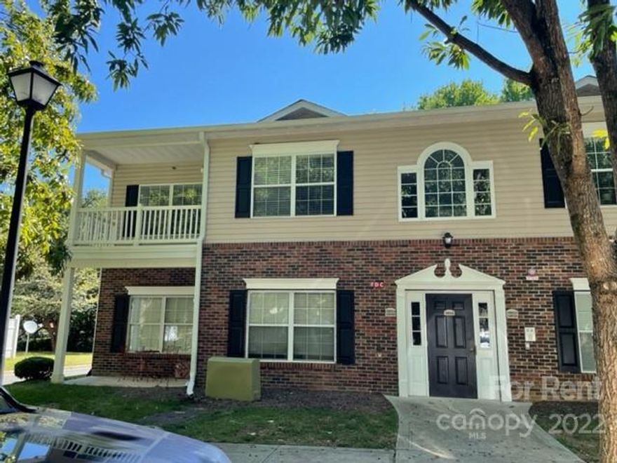 2nd floor condo with amenities that include pool and fitness center. Main bedroom has en suite bath with dual sinks and separate garden tub/shower. Second bedroom has access to a hall bath and has a walk in closet as well. Semi open floor plan, large family room with access to the front covered balcony. Kitchen has counter seating and open to the dining room that can fit a large table. Next to the laundry room is the second covered balcony overlooking the private back space. Building has a main door that just residents have access to for extra security.