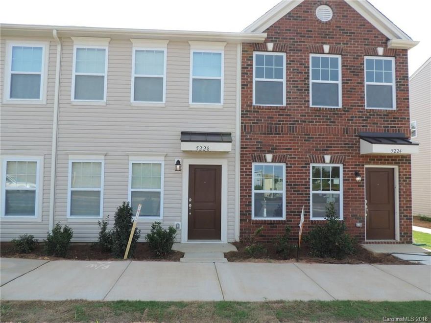 Heart of University, Built 2015! Gorgeous newer 2 bed, 2.5 bath town home, with open floor plan, and neutral colors. Close to major highways and shopping , and all the University area has to offer! Neutral paint! Ready to go! Close to UNCC and 485 is within 1/2 mile! Washer and dryer included. Water, sewer and trash included in rent. Community clubhouse and pool.
