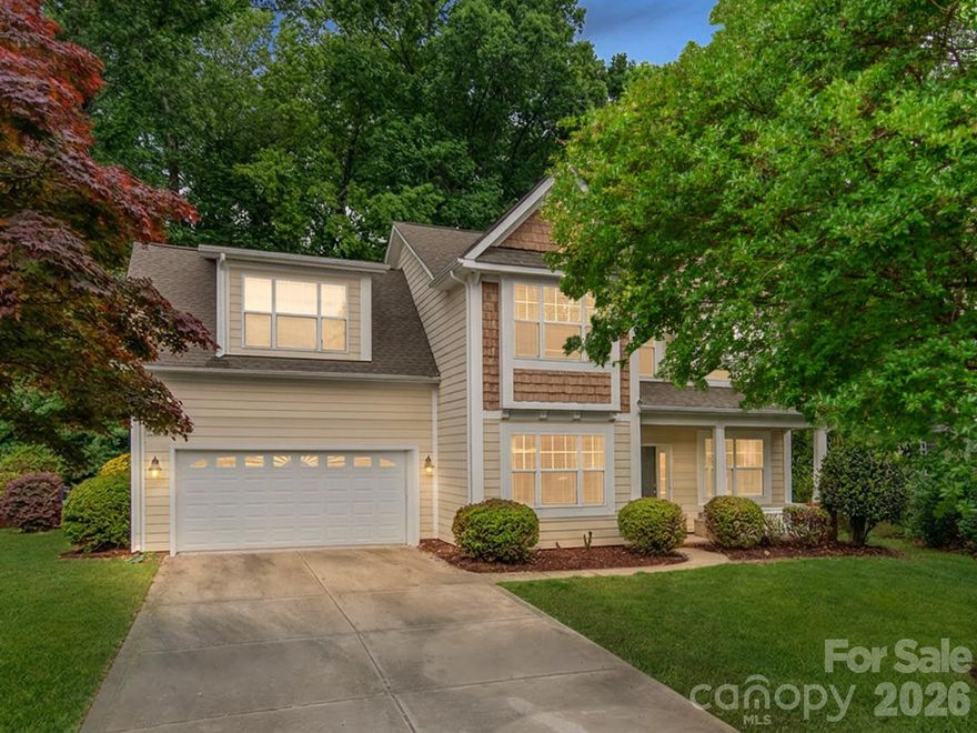 Welcome to this charming 2-story home nestled on a quiet cul-de-sac in desirable Mint Hill! This well-maintained residence offers 3 bedrooms and 2.5 baths with a functional layout designed for everyday comfort and easy living. The main level features a spacious living area that flows seamlessly into the kitchen and dining space—perfect for both relaxing and entertaining. Upstairs, you’ll find generously sized bedrooms, including a private primary suite with its own bath.

Enjoy the convenience of an attached 2-car garage on the main level, providing easy access and additional storage. Situated in a peaceful setting while still being close to shopping, dining, and major roadways, this home offers the perfect balance of comfort and location. Don’t miss your opportunity to make this one yours!