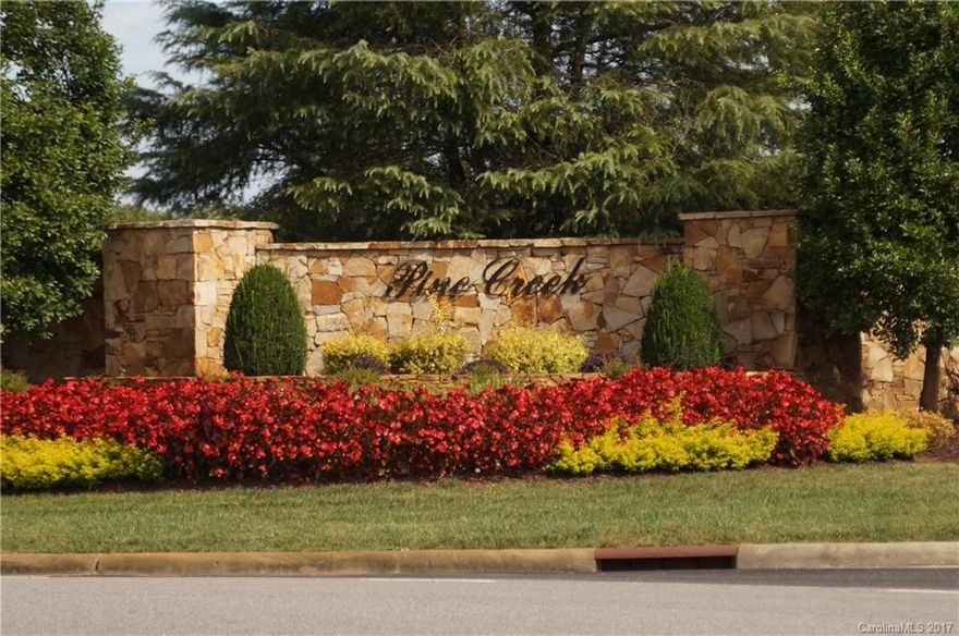 Bring All Offers!  1 acre level lot located in upscale gated community of Pine Creek.  Cul-de-sac lot.