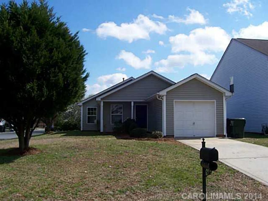 Why pay rent? This home has a great location, new paint, carpet, new A/C unit, fenced yard, & storage shed! Nothing to do but move in.