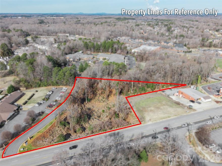 Commercial lot consisting of 2.3 acres in a highly convenient location with retail, dining, and services nearby. Ideal for a variety of commercial uses with excellent accessibility and visibility potential.

Check with city for specifications on what you can build and what square footage is required. Possible tap fees may apply.