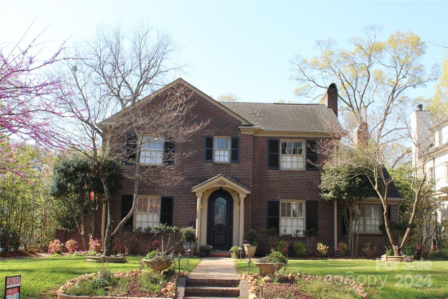 Seller said Wilmington is calling his name! “Reduce & Sell” One of the most sought after streets in Myers Park. Enjoy light & bright open spaces.  High ceilings, elegant moldings, & hardwoods approx. 300 years old throughout home from the Cape Fear River create an inviting & warm atmosphere. The kitchen, breakfast area, family rm with extend entertaining outdoors on covered porch overlooking fenced in backyard. This home underwent a renovation in 2006. The front door purchased from Clark Hall Doors. Brookhaven by Woodmode Cabinetry in kitchen & primary bath. Two car detached garage with space in back of garage for caretaker or convert to exercise room. Convenient to the shops & restaurants of East Blvd., Park Rd., Parks, Hospitals, etc.  Pre-approval letters or proof of funds are required for an appointment to preview. This home is being sold in “as is where is” condition.  The price will be adjusted if the Buyer wants any repairs completed before purchase for the cost of the repairs.