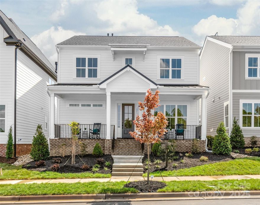 Davidson Woods Phase 2 New Construction at its finest.  Prime location just minutes away from the Charming town of Davidson with so much to offer.  Including: Shops, Dining, entertainment, farmers market & much more.  Convenient to River Run Country Club & numerous parks.  Plus access to the Greenway is just steps down the street.  This custom designed home with Primary Suite & Study on the main level lives large.  Gourmet Kitchen, a Chef's dream has high end appliances, Walk-In pantry & large island.  All flows effortlessly to the dining area, great room & out to the rear covered porch.  3 spacious BRs, 2 Full Bath & Loft area fills out the upper level.  Plus you won't want to miss the retreat with full bath above the 2 car garage with direct access off the rear entry foyer.  Mudroom Drop Zone, and tons of designer finishes planned throughout this unique & livable floorplan.