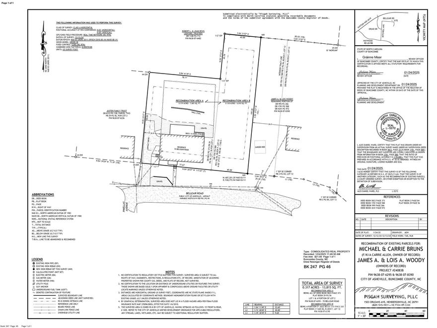 Great West Asheville lot just big enough to build a small home.