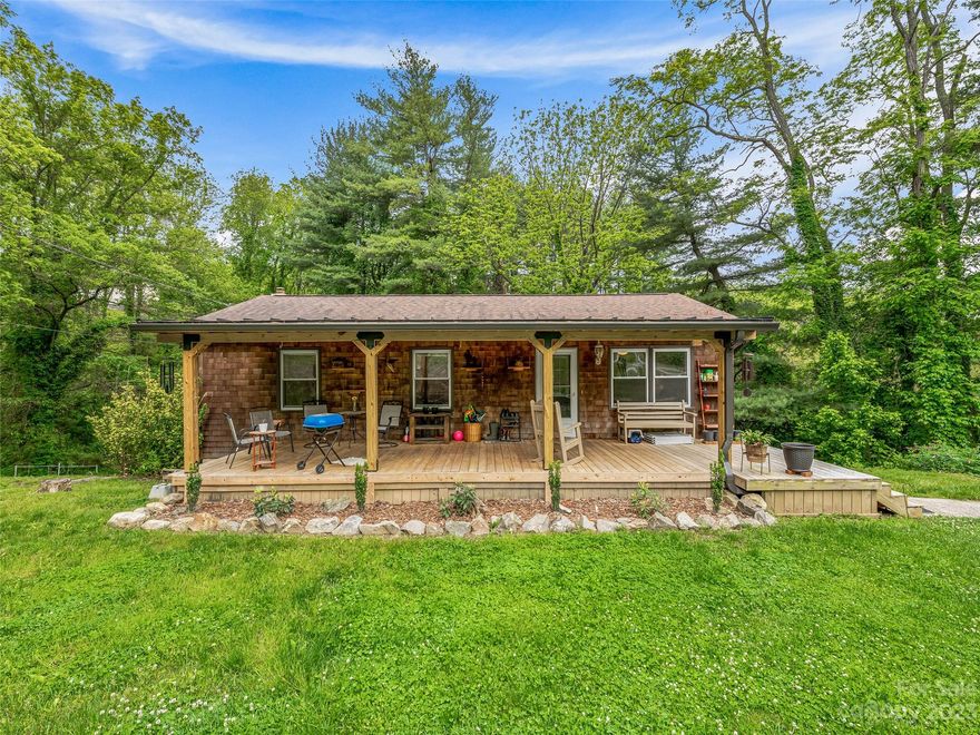 Recharge and relax in this charming three-bedroom home nestled on 0.41 acres in beautiful Canton!  With a new front porch and plenty of space for outdoor activities, this property has it all.  All bedrooms are conveniently located on the main level offset from a spacious living room and kitchen/dining area.  The basement level includes a garage, plenty of storage space, and room to potentially add heated living area.  The property is positioned at the end of Sharon Lane, which allows for peaceful living and the true feeling of a quiet oasis.  A partially finished outbuilding awaits your creative direction, and several spots in the lawn are perfect for outdoor relaxation, campfires, etc.  This gem is sure to go fast!  Don't miss out!