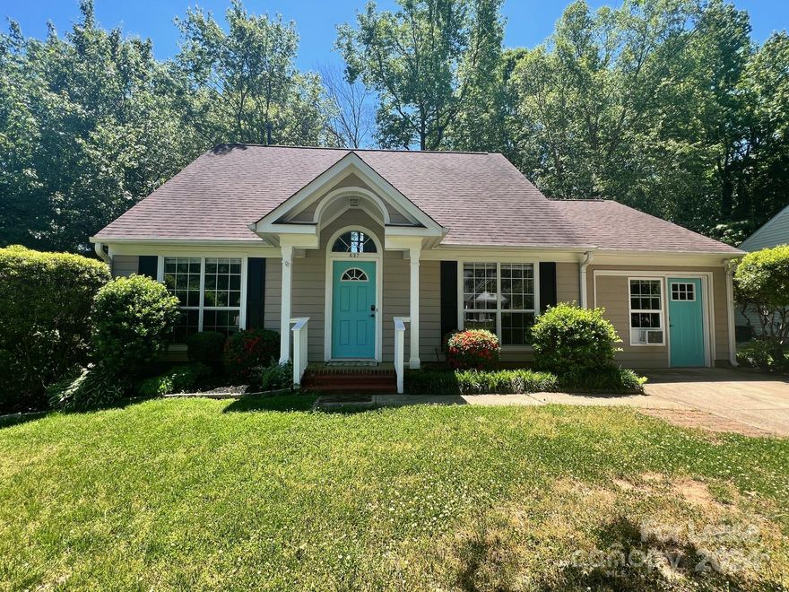 1.5 story home in Mooresville less than 10 minutes to I-77, Downtown Mooresville, restaurants and shopping. It is also located in the Mooresville Graded School District! The main level has a large 2-story Living Room, Dining area, galley style updated Kitchen with newer appliances, solid surface countertops, tiled backsplash and eating bar. The PRIMARY BEDROOM SUITE IS ALSO ON THE MAIN LEVEL and has a walk-in closet and dual sink vanity. Laundry Room is off the Kitchen with Half Bathroom. What used to be the one car garage has been transformed into a Bonus Room/Office space with a 3rd Full Bathroom, metal sink with food storage area, and a separate entrance at the driveway. The upper level has 2 Bedrooms with a 2nd Full Bathroom. Outdoor amenities include Front Porch, partially fenced backyard with a Storage Shed, and an oversized Covered Patio area. Tenant is responsible for all utilities and lawn maintenance. No Smoking and No Pets are allowed. AVAILABLE NOW!