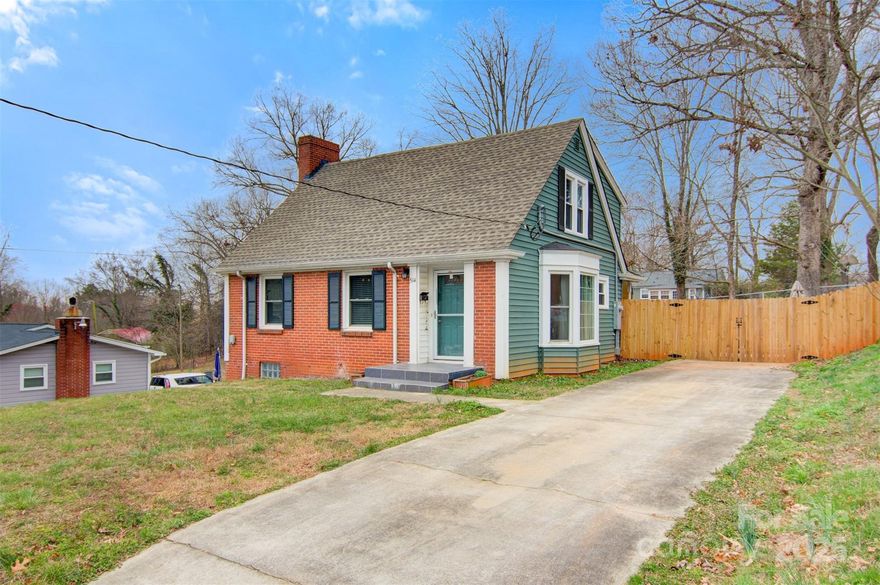 Beautifully updated and meticulously maintained! This adorable 3 BR/1BA brick home is convenient to all downtown Hickory has to offer. Loads of natural light fill the family room. Roof and windows replaced in 2021 by previous owner. Updates since 2022 include new heat pump, new mini split, electrical upgrades, new light fixtures on main level, interior paint, water heater, shed, partial privacy fence, poured patio, basement waterproofing and sump pump. Basement has heat in two rooms, but not counted in square footage. Don't miss this one. All this home needs is you!