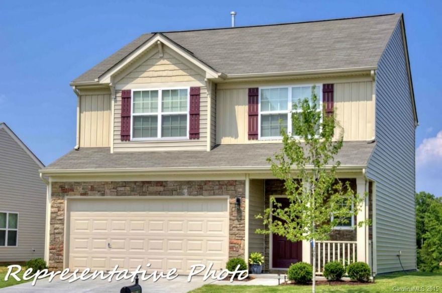 Brand New w/warranties. Home come complete in July 2015! Lux Kit w/castled cabinets, granite with tile backsplash. Open floorplan design great for entertaining! Two spacious BR's  + Loft.  Large master with tray ceiling. 3rd floor bonus room