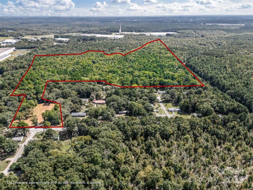 38± Acres in Richburg, SC.  Prime Location with Completed Soil Testing! Discover an exceptional opportunity to own a large tract in the growing Richburg area, just minutes from I-77 and major highways. This versatile tract combines a prime location with peace and privacy.  Ideal Location – Convenient access to Charlotte, Columbia, and surrounding areas via I-77 and Hwy 9.  Ready for Your Plans – Soil testing already completed and public water/sewer also available, saving you time and expense on initial development steps.  A natural setting with flexible potential. With its combination of accessibility and natural beauty, this property is ready to bring your vision to life.