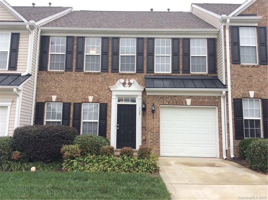 Immaculate townhome features an open floor plan, kitchen with black appliances and lots of cabinet and counter space. Spacious secondary bedrooms on the 2nd floor plus the Master Suite with trey ceilings and walk-in closet. Master bath features dual vanity, garden tub and separate shower. 1 car garage and patio out back. New carpet to be installed in bedroom 2 and 3.