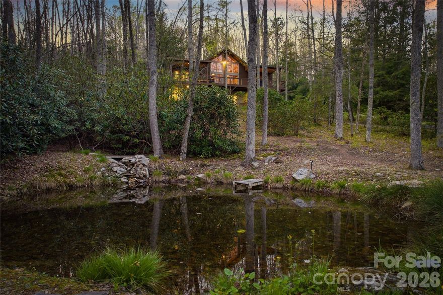 Welcome to your serene oasis, a stunning property that offers an unparalleled blend of natural beauty and modern comfort. Nestled on over 7 acres of lush landscape, this home boasts exceptional curb appeal, inviting you into a world that feels like your own private retreat!!

Enjoy the luxury of two potential buildable lots, providing endless potential possibilities for expansion or investment. A picturesque creek meanders through the property, complemented by a charming man made pond perfect for relaxation or outdoor activities. 
Explore the scenic hiking trails that wind throughout the property, immersing you in the natural beauty of your surroundings.

Step inside to discover a stunning interior featuring a vaulted ceiling adorned with beautiful wood beams, creating an open and airy atmosphere. The open floor concept seamlessly connects the living and dining areas, showcasing rich wood floors and a cozy stone wood burning fireplace for gatherings or quiet evenings in. 

The finished basement offers an extra living area that can easily be transformed into a separate living space with just a bit of renovation, making it perfect for guests or extended family.

This property is more than just a home, it's a lifestyle. With its enchanting scenery and tranquil atmosphere, you'll feel like you’ve stepped into your own little world. Whether you're sipping coffee on the deck, exploring the trails, or enjoying the peaceful sounds of nature, this is the perfect setting for relaxation and rejuvenation. 

Don’t miss the opportunity to own this unique property that combines luxury with the serenity of nature. Schedule a showing today and discover the retreat you've been dreaming of!