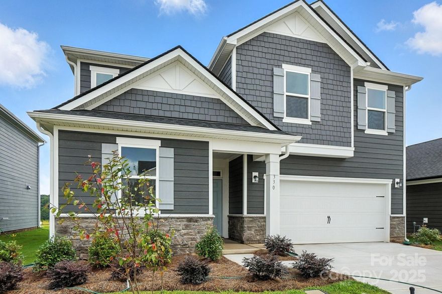 Move-in ready home! Brand new community right down the street from access to the 74 Bypass! Amenity-rich community with a pool, cabana and soccer fields.  Learn about the #1 Customer Ranked National Homebuilder. First floor features a bedroom and full bathroom on the main level, plus a flex space offering extra entertaining space. Enjoy the wide-open living concept! The kitchen has an abundance of cabinetry and large island for sitting. You will find a loft upstairs along with the primary suite and three large secondary bedrooms. The primary suite is spacious and overlooks the back yard.  There is a large walk in closet and exquisite on-suite bathroom. This home was designed by our professional Design Studio Team. Every floorplan is designed to be Energy Star Certified. Call to schedule an appointment!