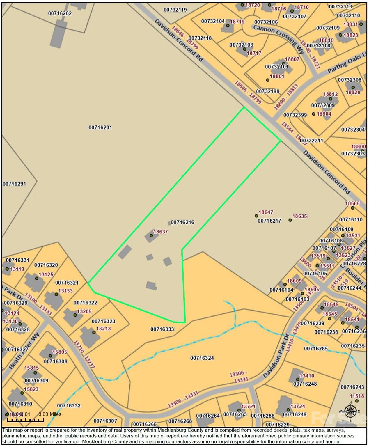 18637 Davidson Concord Road