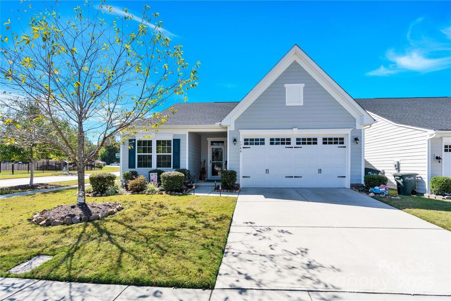 Welcome Home to this lovely ranch home on a flat corner lot in the great community of Cottage Green.
Offering 3 bedrooms/2 baths, this property combines comfort and functionality with a warm and inviting design.

Inside, you'll find an open versatile layout that's truly move-in ready, perfect for daily living and entertaining.
Step outside to enjoy the backyard with a patio and fire pit, ideal for gatherings or your morning coffee.

With this homes charm and curb appeal this home is ready to welcome its next owners.
Lawn care included in the HOA.

Schedule your appointment today.