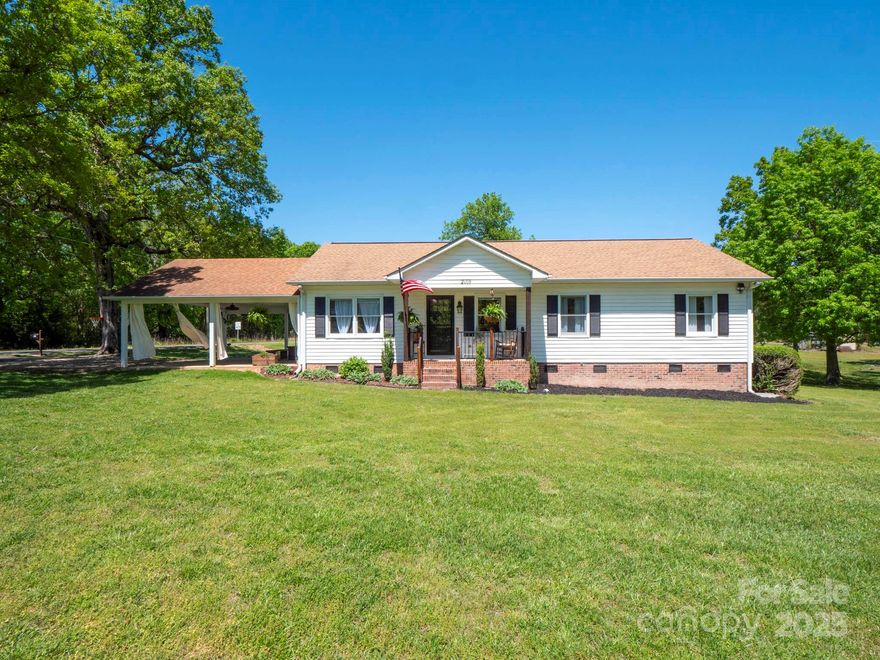 Welcome to this beautiful, lovingly cared for ranch style home located in Clover, SC. Here you can enjoy all of the perks of no HOA paired with just under 2 acres of land. The current owners have updated both bathrooms, flooring throughout the home, had a tankless gas water heater installed, and converted the heat and stove to gas. In the backyard there are two outdoor storage buildings, one of which is wired and has a camper hookup. Next to the storage buildings there’s a chicken coop that has water access beside it for your convenience.

******Multiple offers received. Please submit your highest and best offer by May 4th at 9:00 pm. Sellers to review all offers and make a decision by May 5th at 9:00 pm.